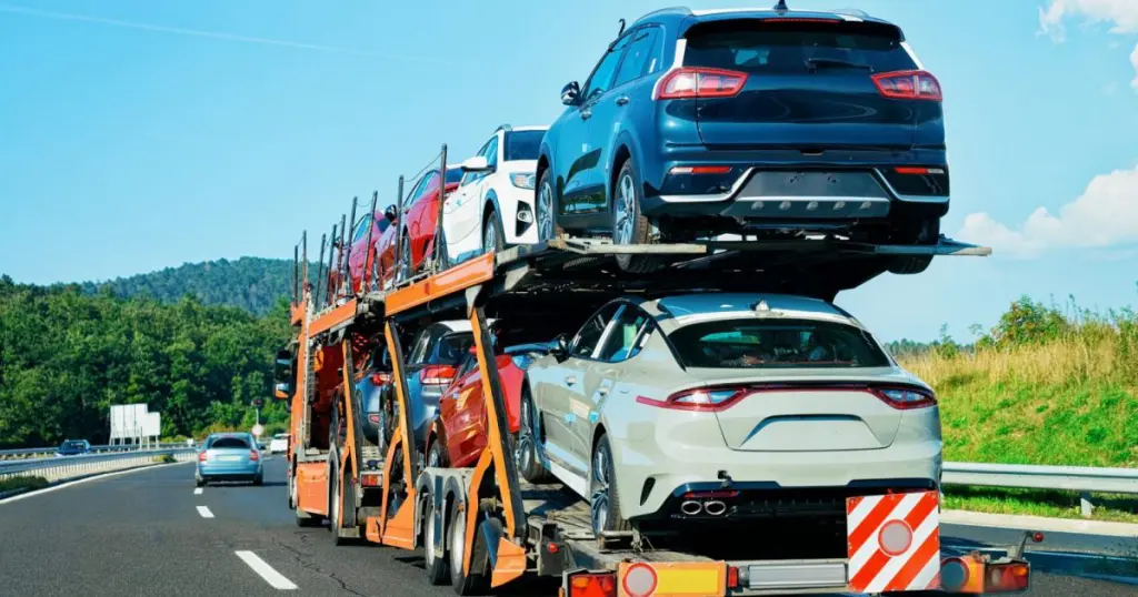 MKT Delivery — vehicle on carrier